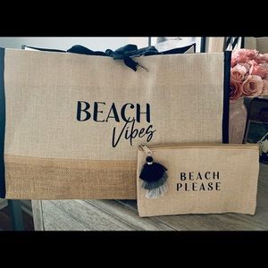 Beach Vibes tote set